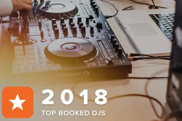 2018 Top booked djs