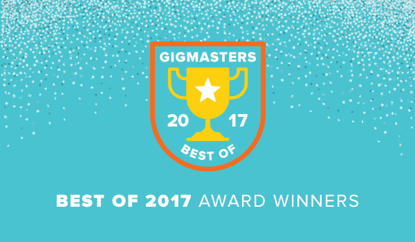 GigMasters Best of 2017 Award