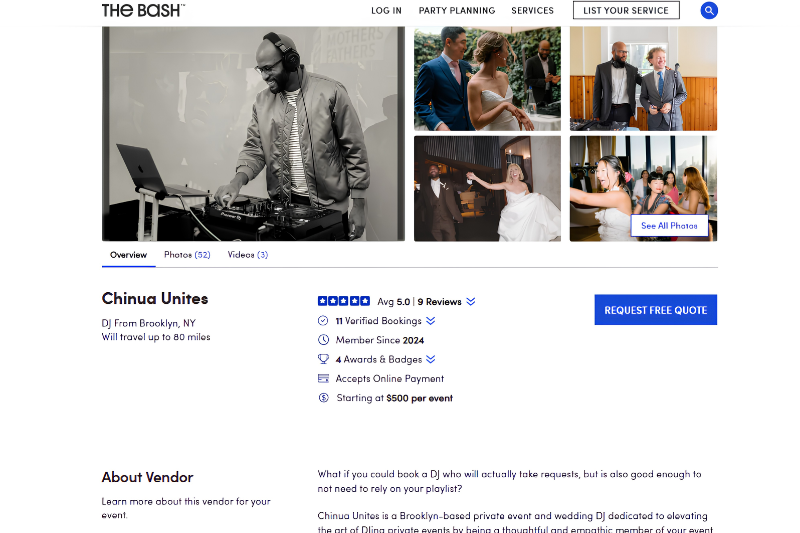 How to Get Wedding Gigs - Online Presence