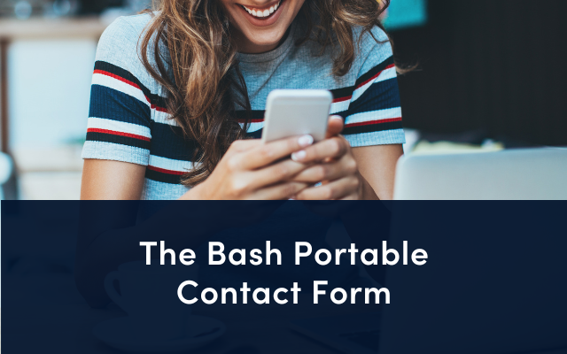 The Bash Portable Contact Form