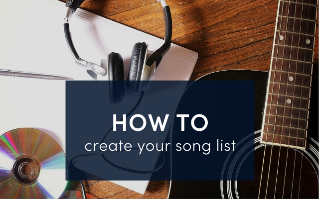 How to Create Your Song List