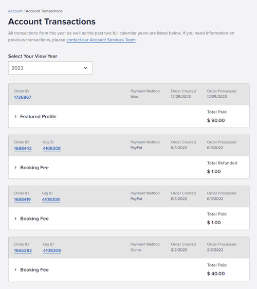 New Transactions Page - Final
