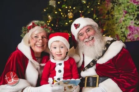 Santa Bill Member Spotlight - With Child