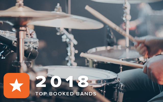 Top Booked Bands 2018