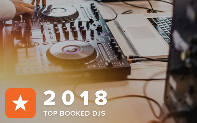 Top Booked DJs 2018